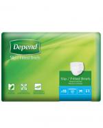 Depend Slip Normal Pieluchy dla dorosłych, rozmiar M - 15 szt. 