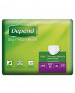 Depend Slip Super Plus Pieluchy dla dorosłych, rozmiar XL - 15 szt. 
