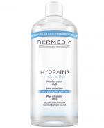 DERMEDIC HYDRAIN 3 HIALURO Płyn micelarny H2O - 500 ml