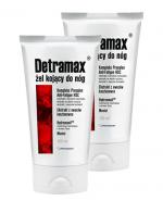 DETRAMAX Żel kojący do nóg 2 x 100 ml