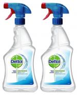 Dettol Antybakteryjny spray do powierzchni - 2 x 500 ml Do dezynfekcji 