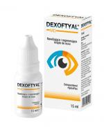 DEXOFTYAL MD Nawilżające i regenerujące krople do oczu - 15 ml
