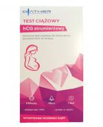 Diather test ciążowy hcg strumieniowy - 1 sasz.