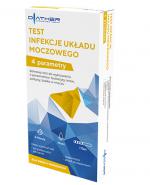 Diather Test Infekcje układu moczowego Domowy test do wykrywania 4 parametrów - 1 szt.