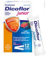 DICOFLOR JUNIOR O smaku owoców leśnych - 12 sasz.- cena, opinie, wskazania