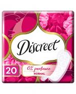  Discreet 0% Perfume Normal Wkładki higieniczne, 20 sztuk