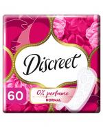  Discreet 0% Perfume Normal Wkładki higieniczne, 60 sztuk
