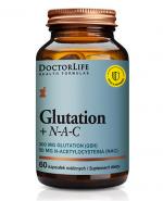  DoctorLife Glutation + N - A - C - 60 kaps. - cena, opinie, właściwości