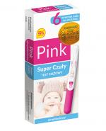 DOMOWE LABORATORIUM PINK EXPRESS SUPER CZUŁY Test ciążowy - 1 szt