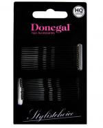 Donegal Wsuwki do włosów czarne - 24 szt.