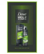 Dove Men+Care Extra Fresh Zestaw Żel pod prysznic - 400 ml + Antyperspirant w aerozolu - 150 ml