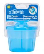 Dr Brown's Pojemnik na mleko w proszku w kolorze niebieskim - 1 szt