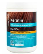  DR. SANTE KERATIN Maska z keratyną, argininą i kolagenem do włosów matowych i łamliwych - 1000 ml