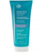 Ducray Keracnyl Żel pieniący Twarz i ciało skóra przetłuszczająca się lub skłonna do trądziku, 200 ml