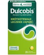  DULCOBIS 5 mg - 20 tabletek dojelitowych. Lek na zaparcia - cena, opinie, ulotka