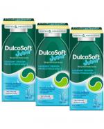 DULCOSOFT JUNIOR Płyn, 3 x 100 ml. Sposób na zaparcia u dzieci, cena, opinie, wskazania