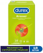   DUREX AROUSER Prezerwatywy nawilżane i prążkowane, 18 szt. - cena, opinie, właściwości