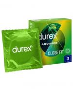   DUREX AROUSER Prezerwatywy nawilżane i prążkowane - 3 szt.