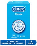 DUREX CLASSIC Prezerwatywy - 18 szt.