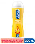 DUREX PLAY MASSAGE 2w1 Zmysłowy nawilżający żel intymny i do masażu z uwodzicielskim kwiatem ylang ylang - 200 ml