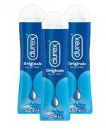 DUREX PLAY Nawilżający żel intymny, 3 x 50 ml