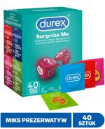 Durex Surprise My Variety Zestaw prezerwatyw - 40 szt. 