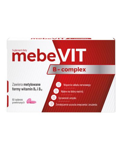  MebeVIT B-complex, 60 tabletek - Apteka internetowa Melissa  
