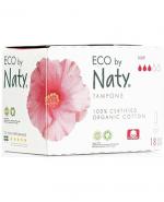 Eco by Naty Tampony z ekologicznej bawełny Super -18 szt.