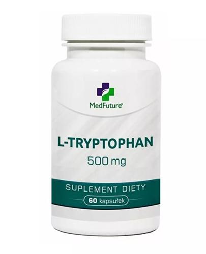  MedFuture L-Tryptophan 500 mg, 60 kaps. cena, opinie, właściwości - Apteka internetowa Melissa  