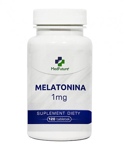  MedFuture Melatonina 1 mg, 120 tabl., cena, opinie, właściwości  - Apteka internetowa Melissa  