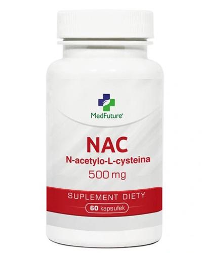  MedFuture NAC N-acetylocysteina 500 mg 60 kapsułek - Apteka internetowa Melissa  