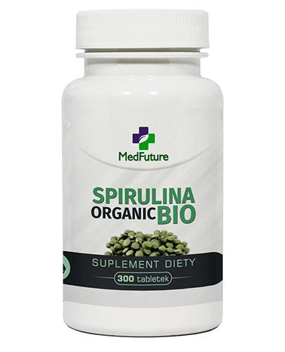  MedFuture Spirulina Organic Bio, 300 tabl. na odchudzenie i osłabienie cena, opinie, skład - Apteka internetowa Melissa  