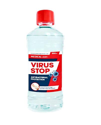  Medical DDR+ Virus Stop Płyn biobójczy do dezynfekcji rąk bez konieczności spłukiwania, 500 ml - Apteka internetowa Melissa  