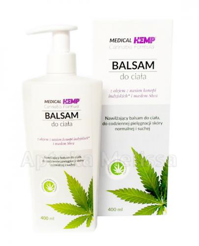  MEDICAL HEMP Balsam do ciała - 400 ml - Apteka internetowa Melissa  