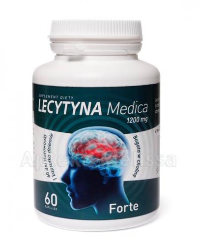  MEDICALINE Lecytyna Medica 1200 mg - 60 kaps. - Apteka internetowa Melissa  