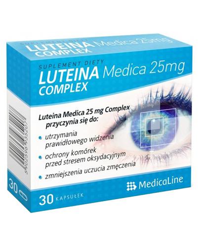  MEDICALINE Luteina Medica 25 mg - 30 kaps. - Apteka internetowa Melissa  