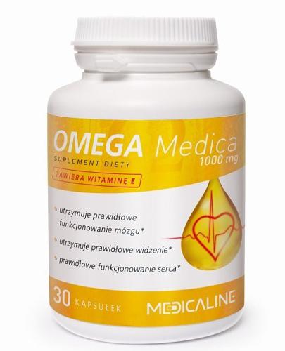  MEDICALINE Omega Medica 1000 mg - 30 kaps. - Apteka internetowa Melissa  