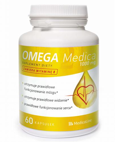  MEDICALINE Omega Medica 1000 mg - 60 kaps. - Apteka internetowa Melissa  