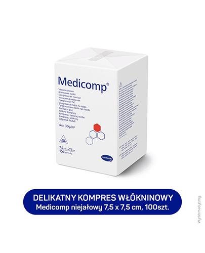 HARTMANN MEDICOMP Kompresy niejałowe 7,5 cm x 7,5 cm - 100 szt. - cena, opinie, właściwości - Apteka internetowa Melissa