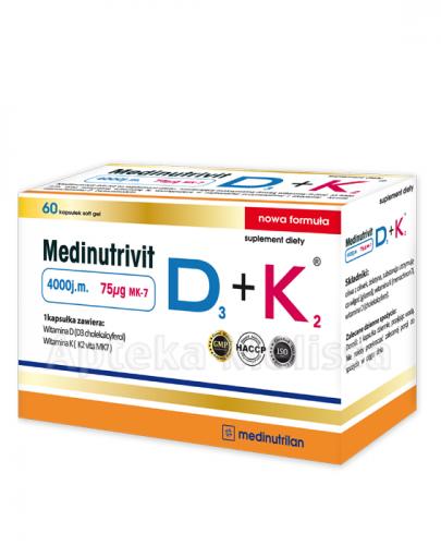  MEDINUTRIVIT D3 + K2 - 60 kaps. - Apteka internetowa Melissa  