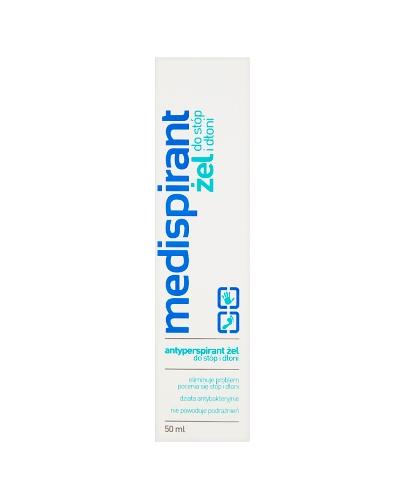 MEDISPIRANT Antyperspirant żel do stóp i dłoni - 50 ml - Apteka internetowa Melissa