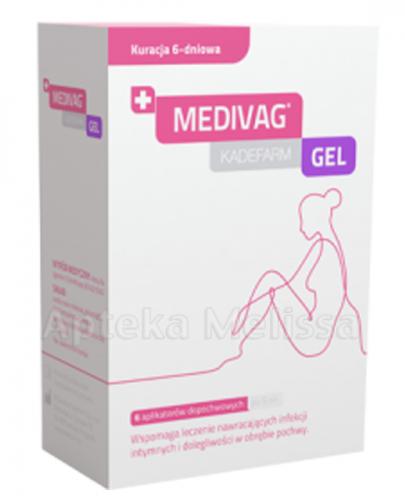 MEDIVAG GEL Żel dopochwowy - 6 aplikatorów po 5 ml - Apteka internetowa Melissa