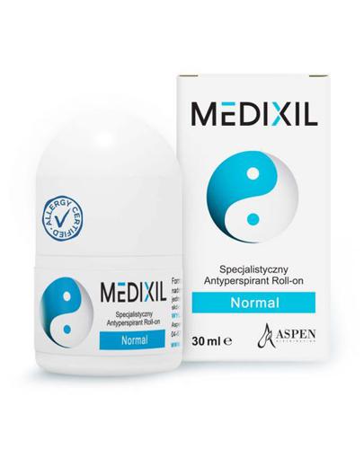  Medixil Normal Antyperspirant Roll-on, 30 ml cena, opinie, właściwości - Apteka internetowa Melissa  
