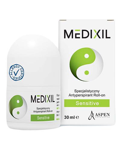 Medixil Sensitive Antyperspirant Roll-on, 30 ml cena, opinie, właściwości