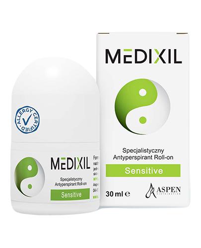  Medixil Sensitive Antyperspirant Roll-on, 30 ml cena, opinie, właściwości - Apteka internetowa Melissa  