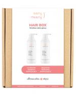 Eeny Meeny Hair Box Zestaw Ochronny szampon nawilżający - 200 ml + Delikatna odżywka nawilżająca - 200 ml 