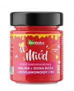  Ekamedica Miód wielokwiatowy Malina + Dzika róża + Bioflawonoidy CBC - 250 g - cena, opinie, wskazania