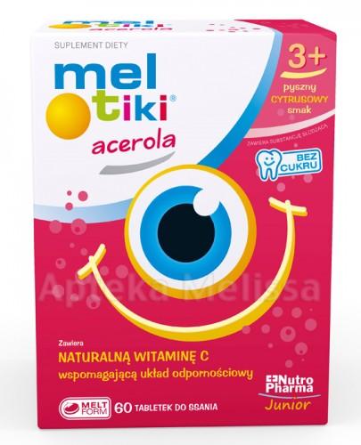MELTIKI ACEROLA - 60 tabl. - Apteka internetowa Melissa