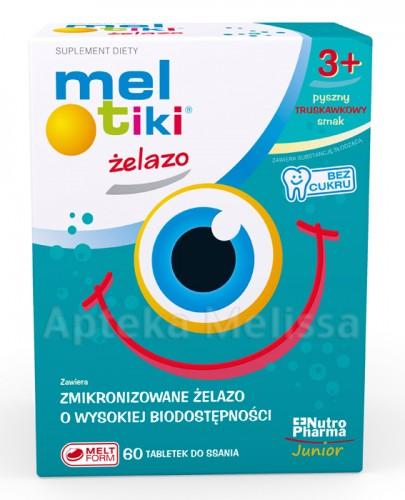 MELTIKI ŻELAZO - 60 tabl. - Apteka internetowa Melissa