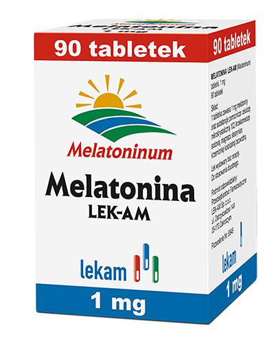  MELATONINA 1 mg - 90 tabl. - Apteka internetowa Melissa  